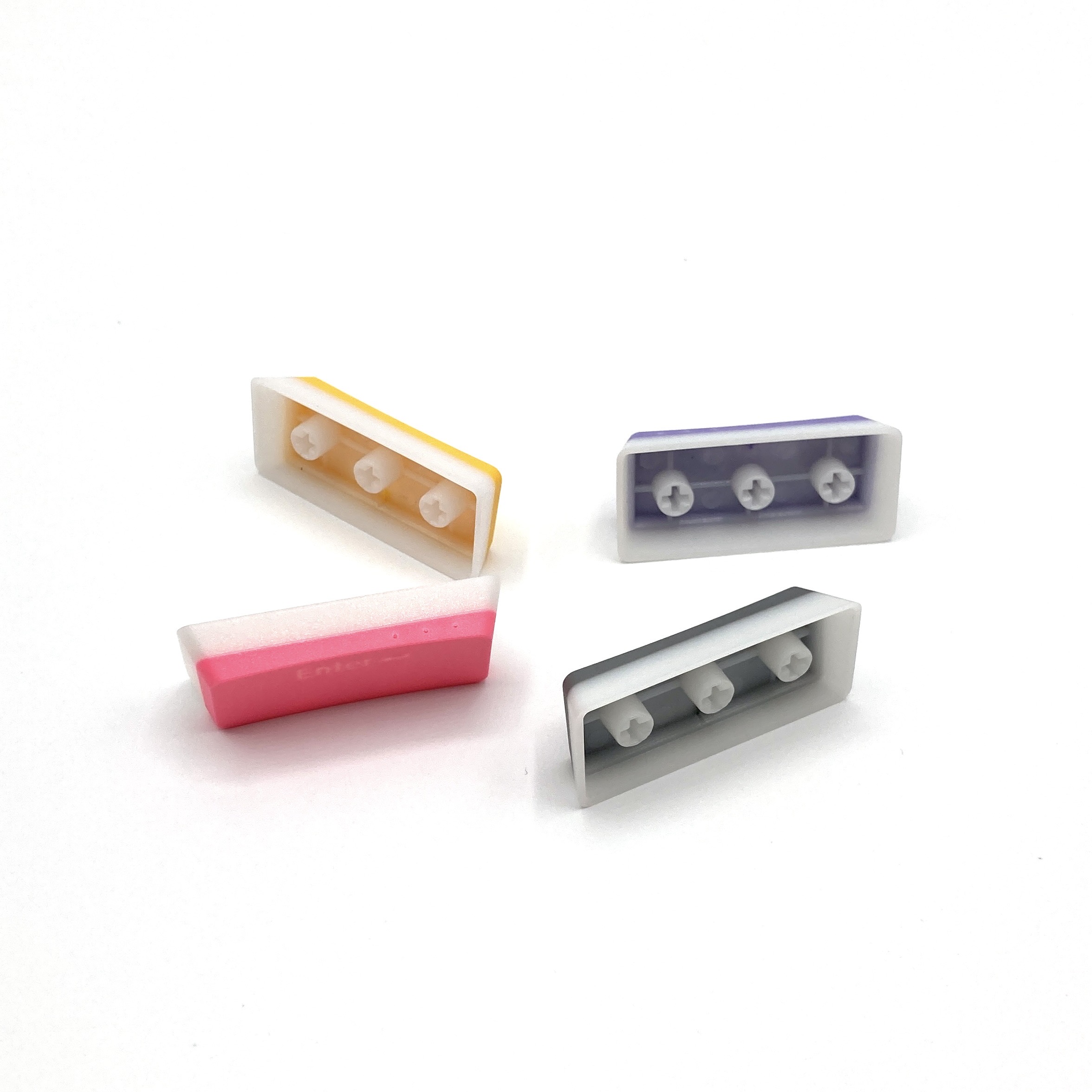 Custom Backlit Enter Key - Pudding - 2.25u - PBT - 16 Colors - Image 2