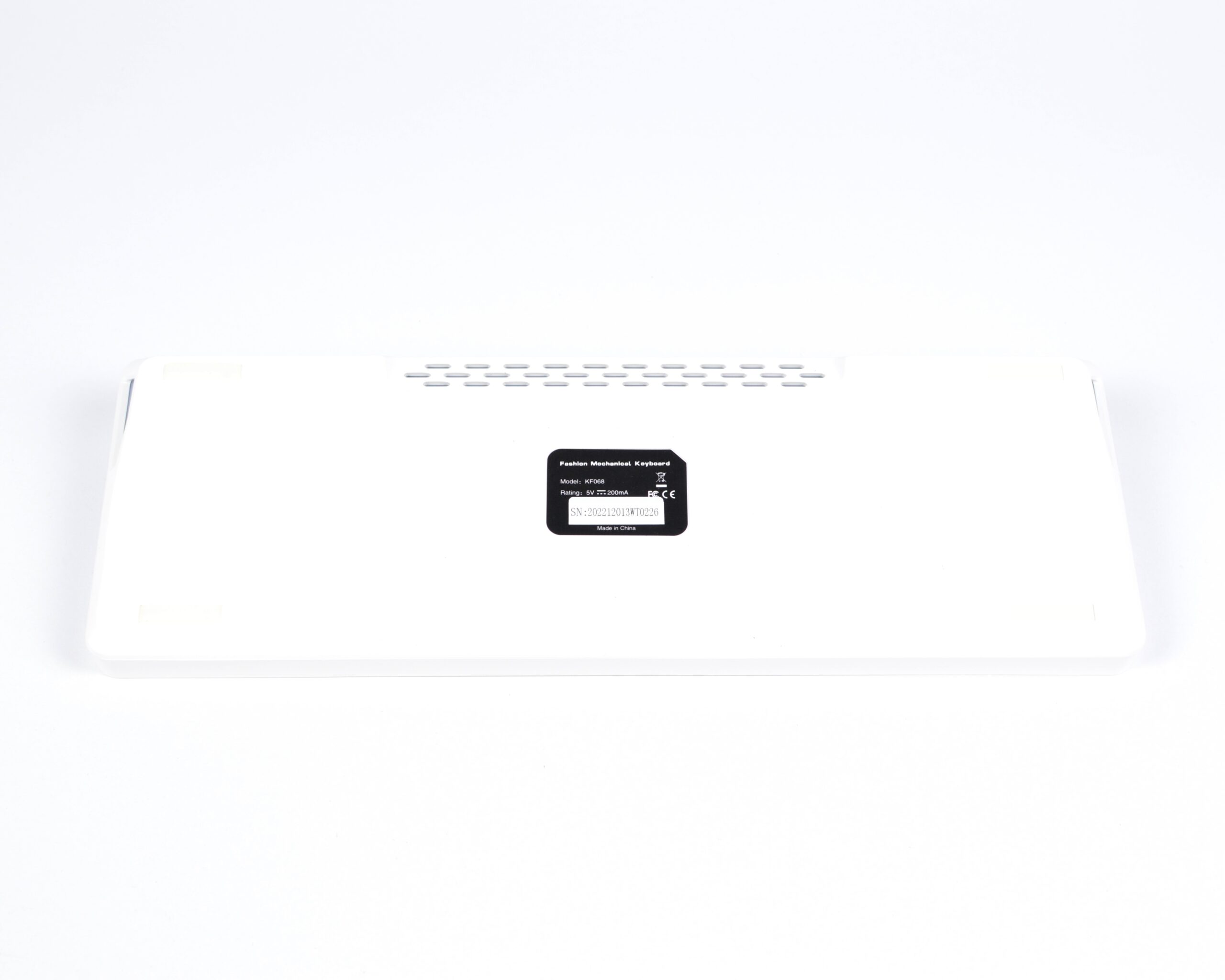 Homoo KF068 RGB Mechanical Keyboard Kit - Tri-Mode - White - Image 4