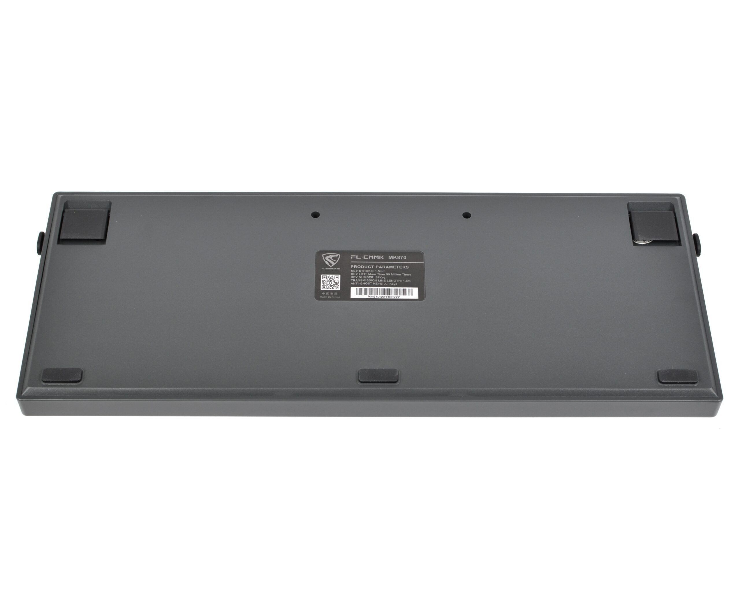 FL MK870 Mechanical Keyboard Kit - RGB - Wired - Black - Image 4